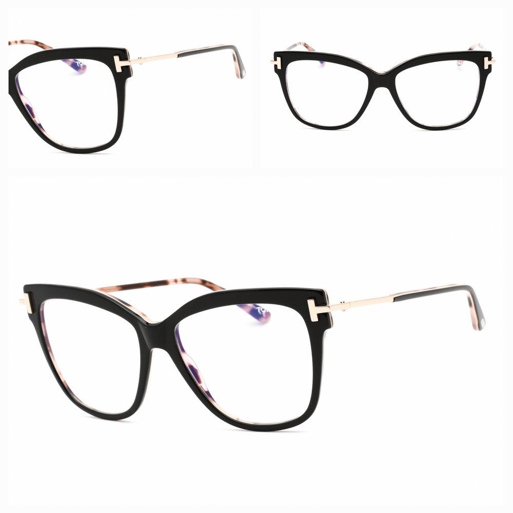 Tom Ford Black and Gold, Women's Eyeglasses Frame